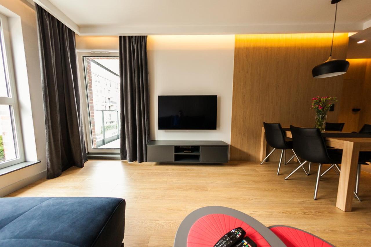 Apartament Aureus Apartman Gdańsk Kültér fotó